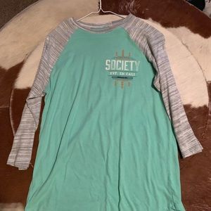 Society 3/4 sleeve